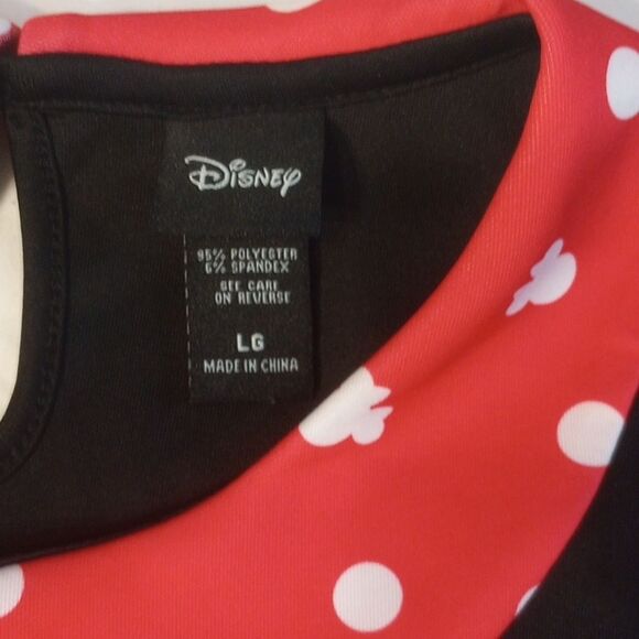 Black and Red Disney Minnie Crop Top - Picture 5 of 5
